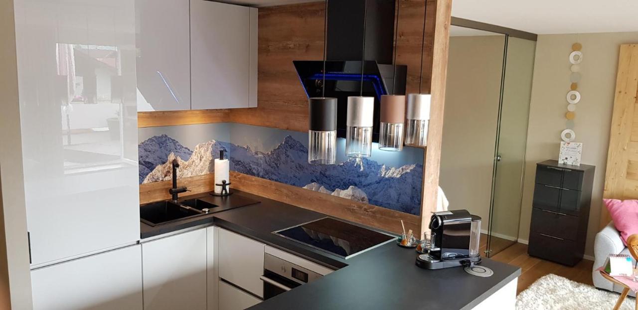 Almi - Alpenglueck Traumhafte Whg.M.20Qm Dachterr. Apartment Oberstaufen Bagian luar foto