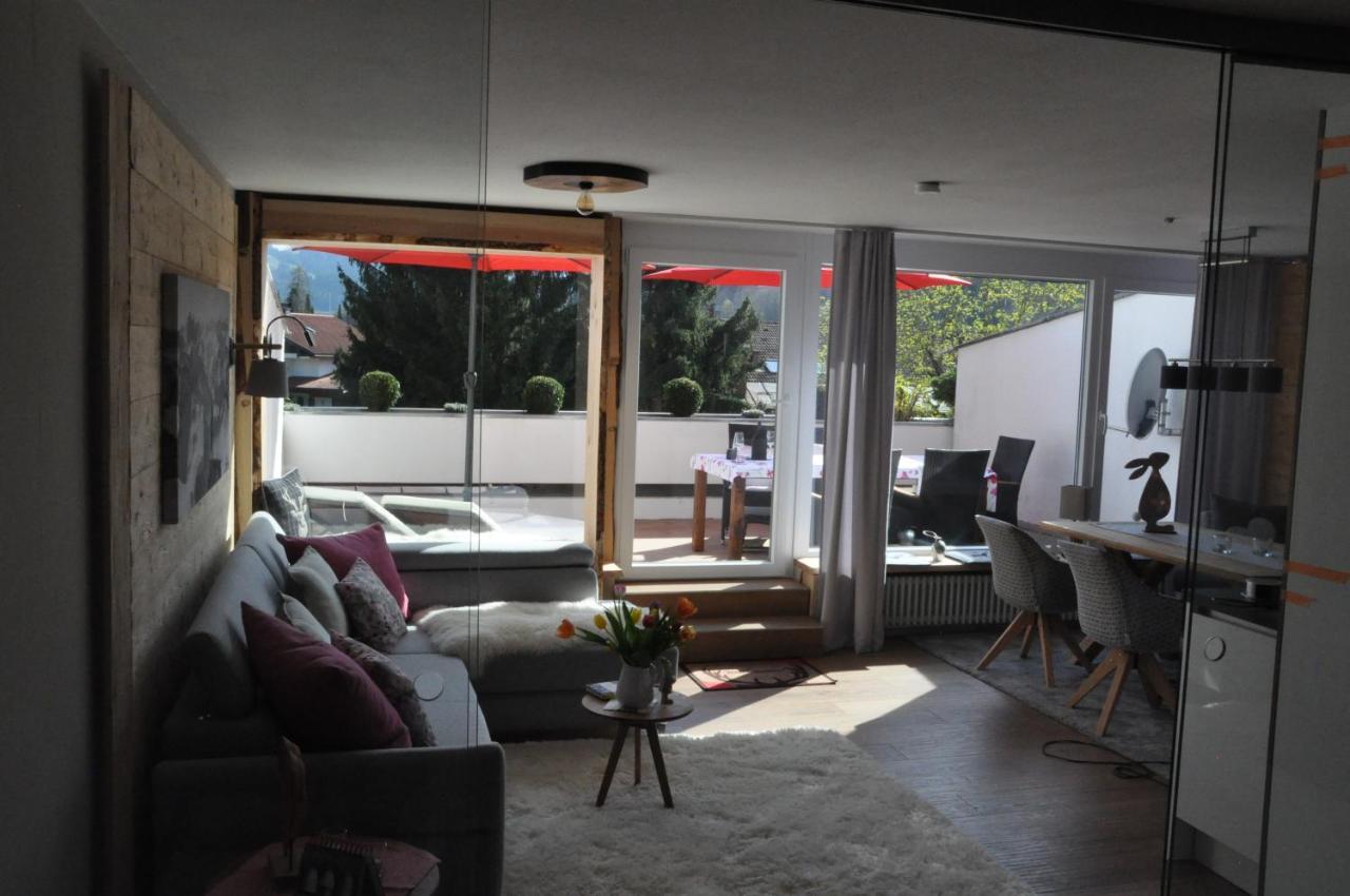 Almi - Alpenglueck Traumhafte Whg.M.20Qm Dachterr. Apartment Oberstaufen Bagian luar foto