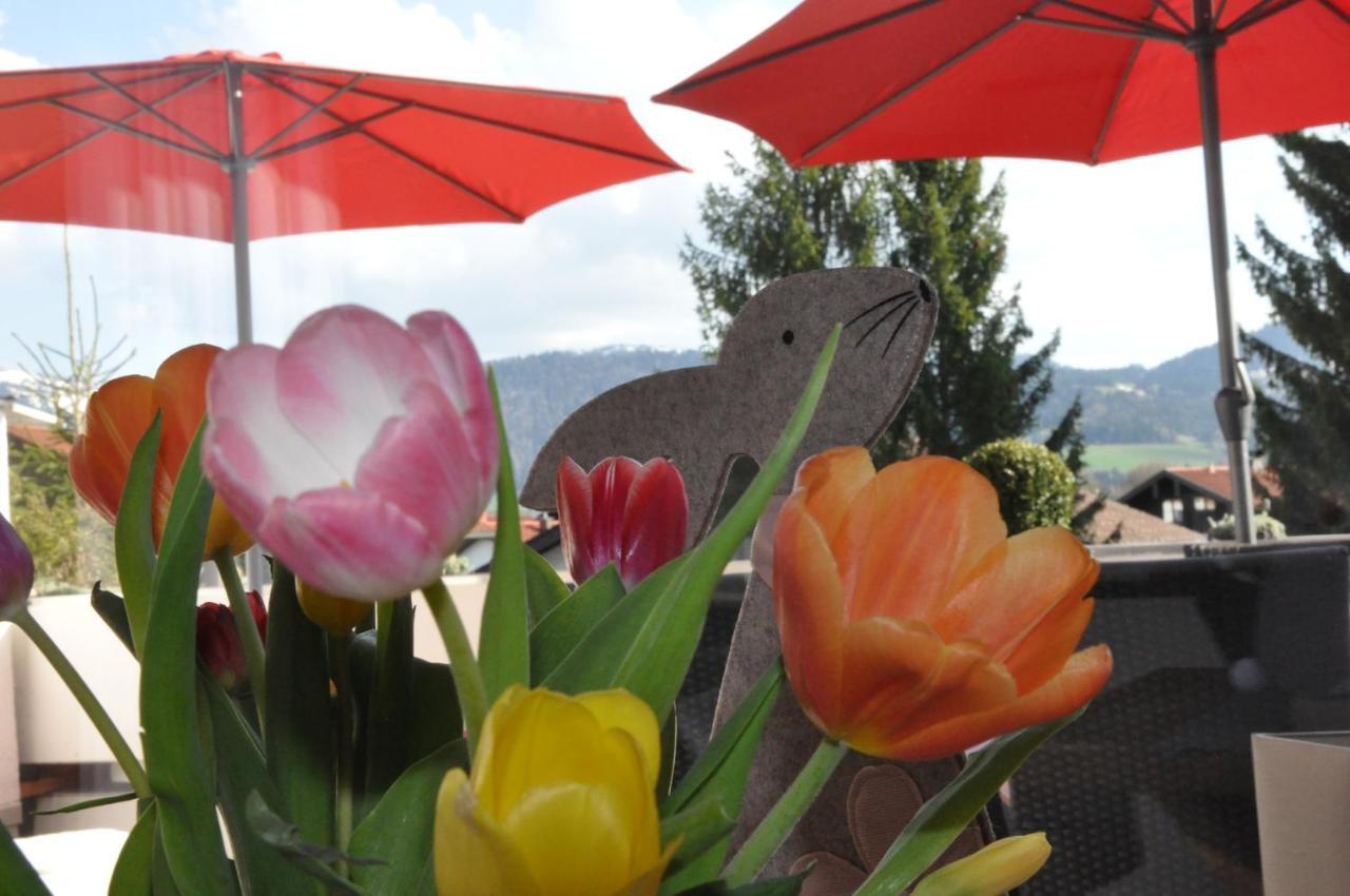 Almi - Alpenglueck Traumhafte Whg.M.20Qm Dachterr. Apartment Oberstaufen Bagian luar foto